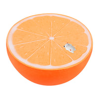 BeYumi Slow Rising Toy, 10 Inch Jumbo Orange Cream Scented Simulation Cute Fruit Squeeze Toys for Collection Gift, Decorative Props Large or Stress Relief