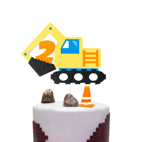 Best DIY Excavator Birthday Cake Kit | Construction Birthday Cakes