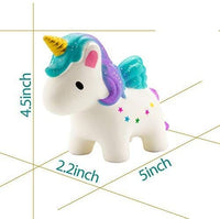 BeYumi Slow Rising Toy, Kawaii Star Unicorn Toy, Cream Scented Simulation Cute Animals Toys Gift for Kids Lovely Stress Relief Toy