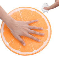 BeYumi Slow Rising Toy, 10 Inch Jumbo Orange Cream Scented Simulation Cute Fruit Squeeze Toys for Collection Gift, Decorative Props Large or Stress Relief