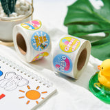 BeYumi 1000Pcs Summer Beach Reward Stickers for Kids Perforated Roll Tropical Theme Motivational Sticker with 16 Designs Student Rewards and Incentives Good Job Stickers Teacher Supplies for Classroom