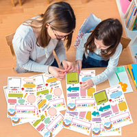 BeYumi 12 Packs First and Last Day of School Board Signs, 13.8" x 9.8" Colorful Double Sided My 1st Day of School Chalkboard Signs Photo Prop Back to School Supplies for Kids Preschool Kindergarten