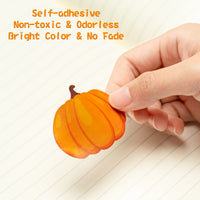 BeYumi 210Pcs Happy Fall Stickers Make You Own Face Fall Thanksgiving Stickers Scene Roll Autumn Pumpkin Turkey Maple Leaves Acorns Mix and Match Craft Stickers Halloween Party Favor Game for Kids