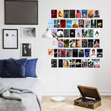BeYumi 50PCS Album Cover Aesthetic Pictures Wall Collage Kit, Album Style Photo Collection Collage Dorm Decor for Girl and Boy Teens, Trendy Wall Prints Kit, Small Poster for Room Bedroom Aesthetic