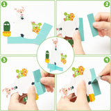 BeYumi 12 Pcs Llama Cactus Honeycomb Centerpieces Table Toppers 3D Alpaca Cactus Party Favor Decorations Supplies for Mexican Fiesta Cino De Mayo Kids Summer Hawaii Luau Themed Birthday Baby Shower