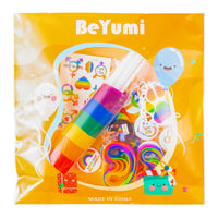 BeYumi 90Pcs Gay Pride Day Accessories Set for LGBT Include Button Pins Mini Rainbow Flag Temporary Tattoo Stickers Silicone Bracelets LGBTQ Party Favors for Gay Pride Parade Celebration Daily Wear