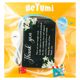BeYumi 50Packs Funeral Thank You Sympathy Cards with Envelopes Message White Lilies Bereavement Note Memorial Cards Memorial Service Favors for Funeral Family Friends Loved Ones Celebration of Life