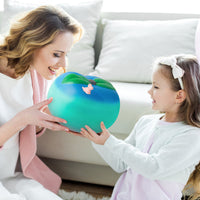 BeYumi Galaxy Peach Slow Rising Toys with Mini Mochi Toy Giant Jumbo Soft Scented Fruit Squeeze Stress Relief Toys Kawaii Collection Decompression Simulation ADHD ADD Toys Party Favor Gift for Kids
