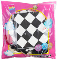 BeYumi 127Pack Race Car Checkered Party Supplies Decoration Kit｜Including Banner Pennant, Balloons, Tablecloth, Tableware, Goodies Gift Bags｜Black and White Party Decorations Favors Pack for Kids Boys｜Serves 20 Guests