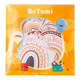 BeYumi 62Pcs Boho Rainbow Positive Sayings Accents Classroom Bulletin Board Decorations Set Motivational Bohemian Cutouts with Inspirational Bulletin Board Borders Trim for School Home Wall Decor