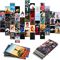 BeYumi 50PCS Album Cover Aesthetic Pictures Wall Collage Kit, Album Style Photo Collection Collage Dorm Decor for Girl and Boy Teens, Trendy Wall Prints Kit, Small Poster for Room Bedroom Aesthetic