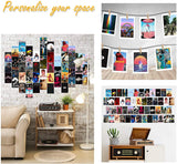 BeYumi 50PCS Album Cover Aesthetic Pictures Wall Collage Kit, Album Style Photo Collection Collage Dorm Decor for Girl and Boy Teens, Trendy Wall Prints Kit, Small Poster for Room Bedroom Aesthetic