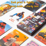 BeYumi 50PCS Album Cover Aesthetic Pictures Wall Collage Kit, Album Style Photo Collection Collage Dorm Decor for Girl and Boy Teens, Trendy Wall Prints Kit, Small Poster for Room Bedroom Aesthetic