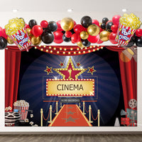 Ballon PopCorn - Décorations Ballons Thème Cinéma 