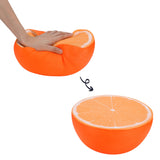 BeYumi Slow Rising Toy, 10 Inch Jumbo Orange Cream Scented Simulation Cute Fruit Squeeze Toys for Collection Gift, Decorative Props Large or Stress Relief